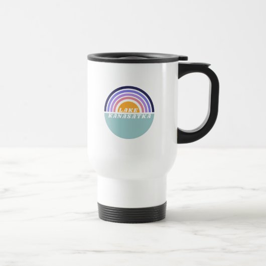 Lago K Retro Rainbow Tasse (Rechts)