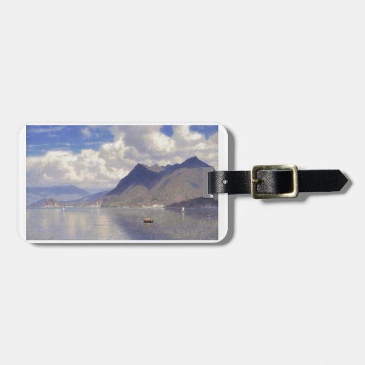 Lago Maggiore durch William Haseltine Gepäckanhänger (Vorderseite horizontal)