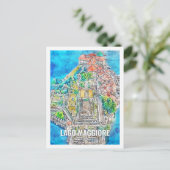 Lago Maggiore Italien Fantastische Bergwelten Postkarte (Stehend Vorderseite)