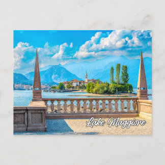 Lago Maggiore, Italien Postkarte