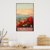 Lago Maggiore, Italien Vintage Travel Poster (Küche)