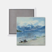 Lago Maggiore Magnet (Vorderseite/Rückseite)