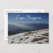 Lago Maggiore Postkarte (Vorne/Hinten)