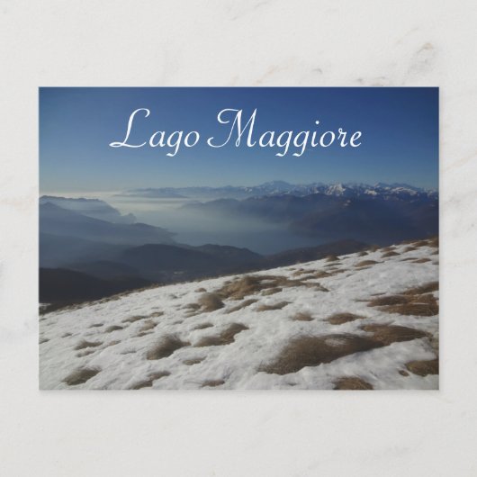 Lago Maggiore Postkarte (Vorderseite)