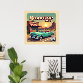 Lago Maggiore - Retro Pop Art Poster (Heimbüro)