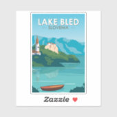 Lago Maggiore - Slowenien Reisen Retro Reisen Vint Aufkleber (Blatt)