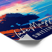 Lago Maggiore - The Restaurant Poster (Ecke)