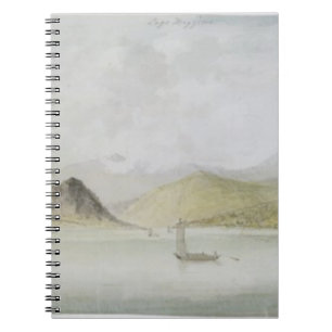 Lago Maggiore (w/c, Stift, Tinte und Graphit auf Notizblock