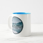 Lago Maggiore Zweifarbige Tasse (Vorderseite Links)
