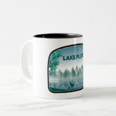 Lago Pleasant Arizona Deer Zweifarbige Tasse (Vorderseite Links)
