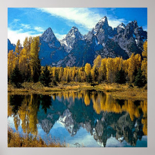Lago Scenery Canvas Print Poster