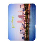Lago Skyline (Cleveland OH) Magnet (Vertikal)