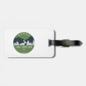 Lago Tahoe Rim Trail Gepäckanhänger (Rückseite horizontal)