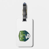 Lago Tahoe Rim Trail Gepäckanhänger (Rückseite vertikal)