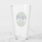 Lago Tahoe Rim Trail Glas (Rückseite)