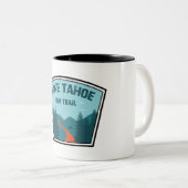 Lago Tahoe Rim Zweifarbige Tasse (VorderseiteRechts)