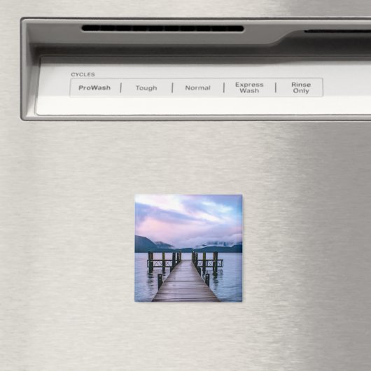 Lago Tanau Neuseeland Magnet (In Situ (Geschirrspüler))