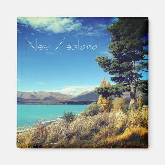 Lago Tekapo New Zealand Magnet (Vorne)