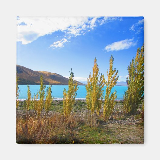 Lago Tekapo New Zealand Magnet (Vorne)