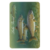 Lago Trout Painting Magnet (Vertikal)