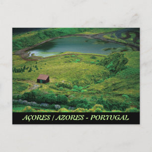 Lagoa do Carvao - Azoren Postkarte