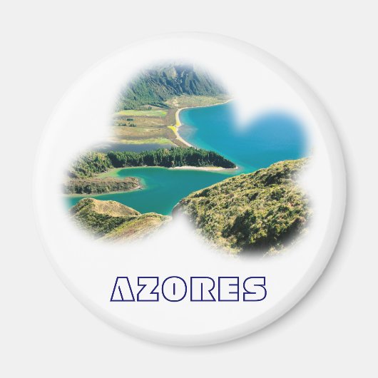 Lagoa do Fogo, Azoren Magnet (Vorne)