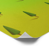 Lagoa do Fogo São Miguel Azores Karte Poster (Ecke)