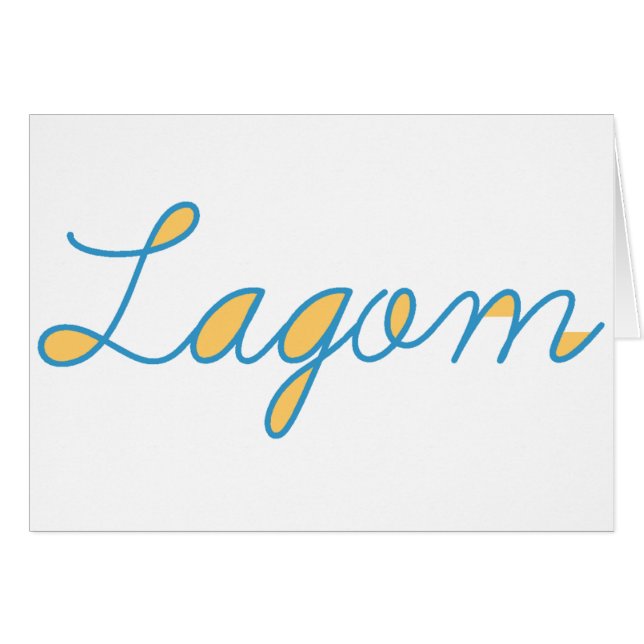 Lagom (Vorderseite (Horizontal))