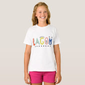 Lagom Colors Girls' T - Shirt (Vorne ganz)