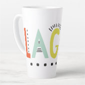Lagom Colors Latte Tasse (Linke Ecke)