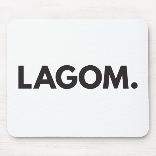 LAGOM MOUSEPAD (Vorne)