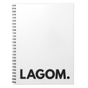 LAGOM. Notizbuch Notizblock