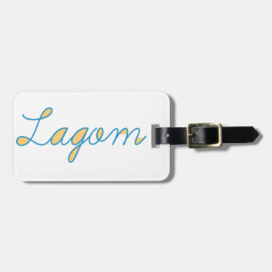 Lagom Sweden Gepäckanhänger