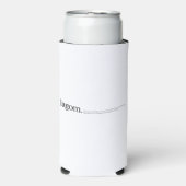 Lagom Wiki Can Cooler Selters Dosenkühler (Seltzer Vorderseite)