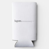 Lagom Wiki Can Cooler Selters Dosenkühler (Rückseite)