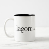 Lagom Wiki Zweifarbige Tasse (Links)