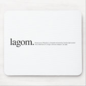 LagomWiki Mousepad (Vorne)