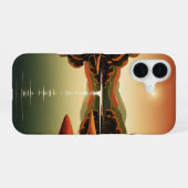 Lagon Chaud Vintage iPhone 16 Hülle (Rückseite (Horizontal))
