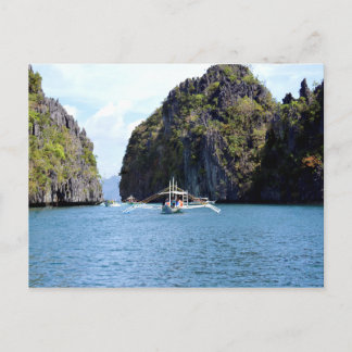 Lagoon El Nido Palawan Postcard Postkarte