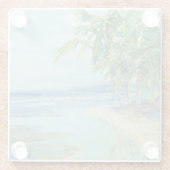 Lagoon Glasuntersetzer (Rückseite)