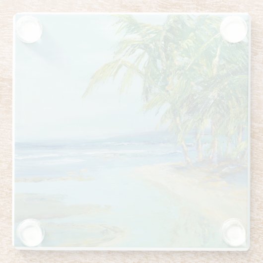 Lagoon Glasuntersetzer (Rückseite)