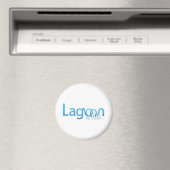 Lagoon is Fun Logo Magnet (In Situ (Geschirrspüler))