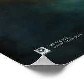 Lagoon Nebula - NASA Hubble Weltraumteleskop Poster (Ecke)