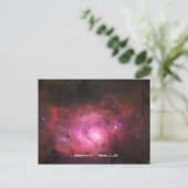 Lagoon Nebula - unser atemberaubendes Universum Postkarte (Stehend Vorderseite)