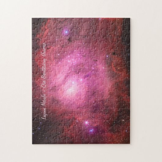 Lagoon Nebula - unser atemberaubendes Universum Puzzle (Vertikal)