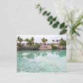 Lagoon Postkarte (Stehend Vorderseite)