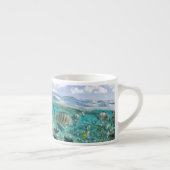 Lagoon Safari mit Stingrochen Espressotasse (Rechts)