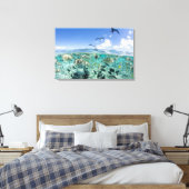Lagoon Safari mit Stingrochen Leinwanddruck (Insitu (Schlafzimmer))