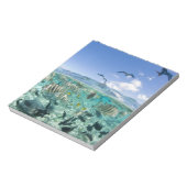 Lagoon Safari mit Stingrochen Notizblock (Rotiert)