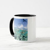 Lagoon Safari mit Stingrochen Tasse (Vorderseite Links)